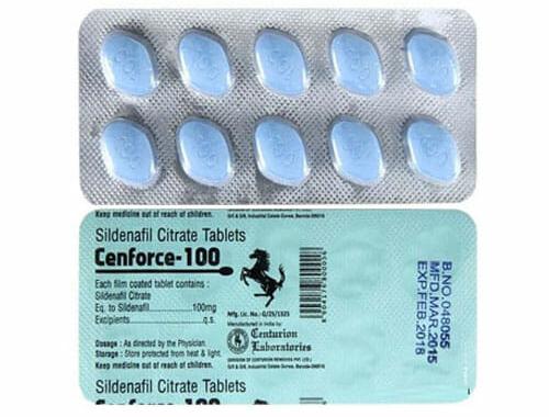 Cenforce 100 mg (Citrate de Sildénafil)